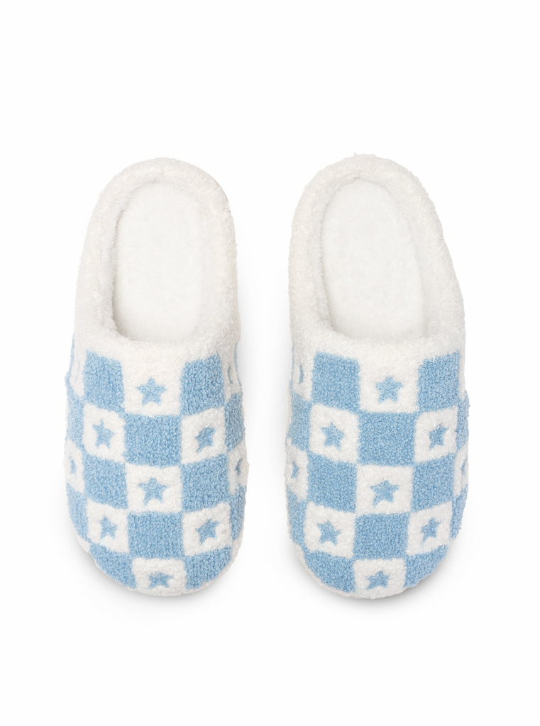Picture of Star Checker Slippers Medium/ Large