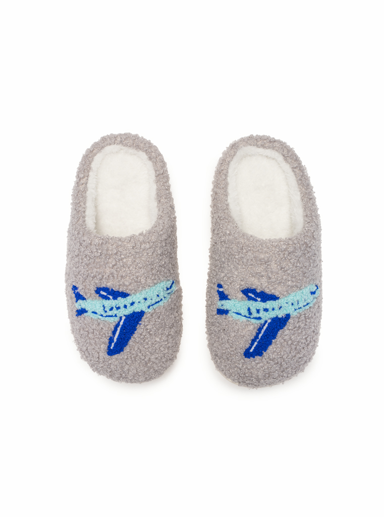 Picture of Airplane Kids Slippers Big