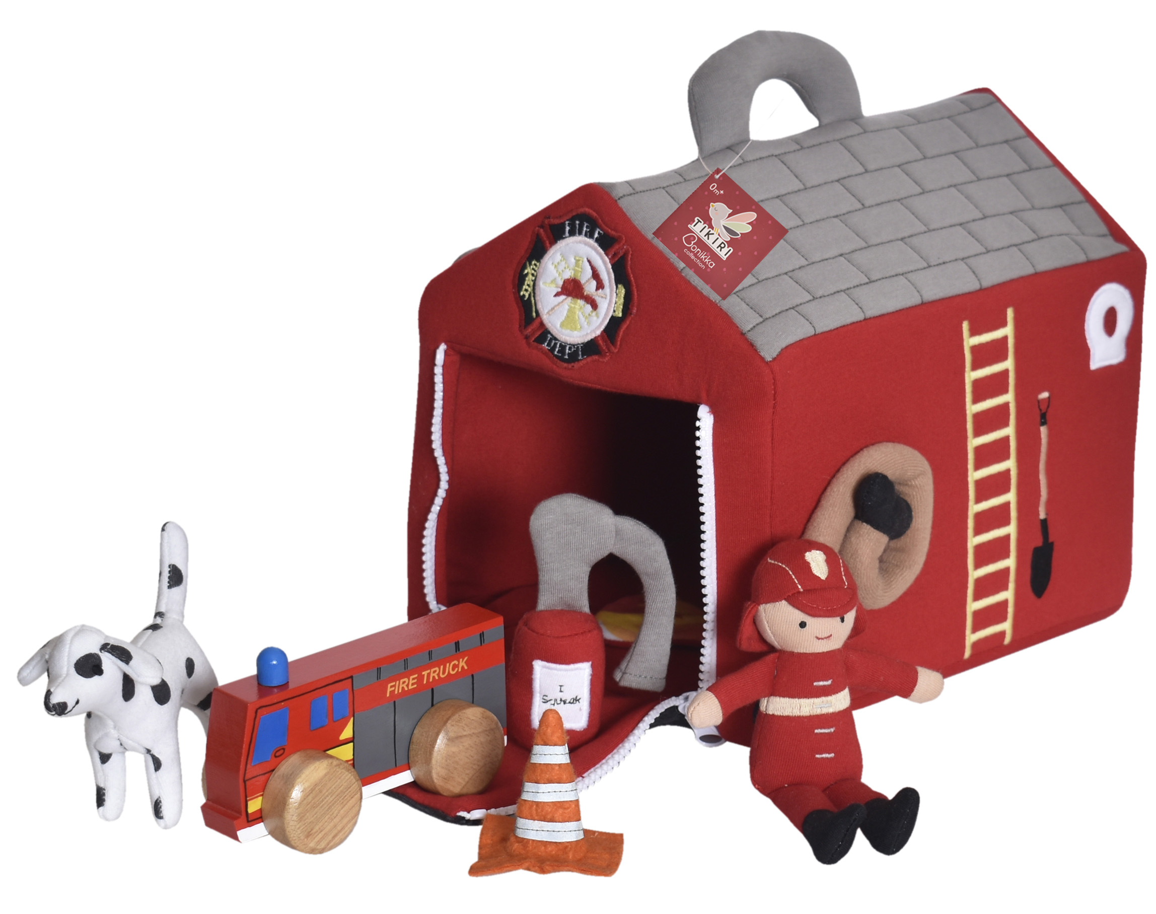Picture of Fire Station with Hat & Accessories