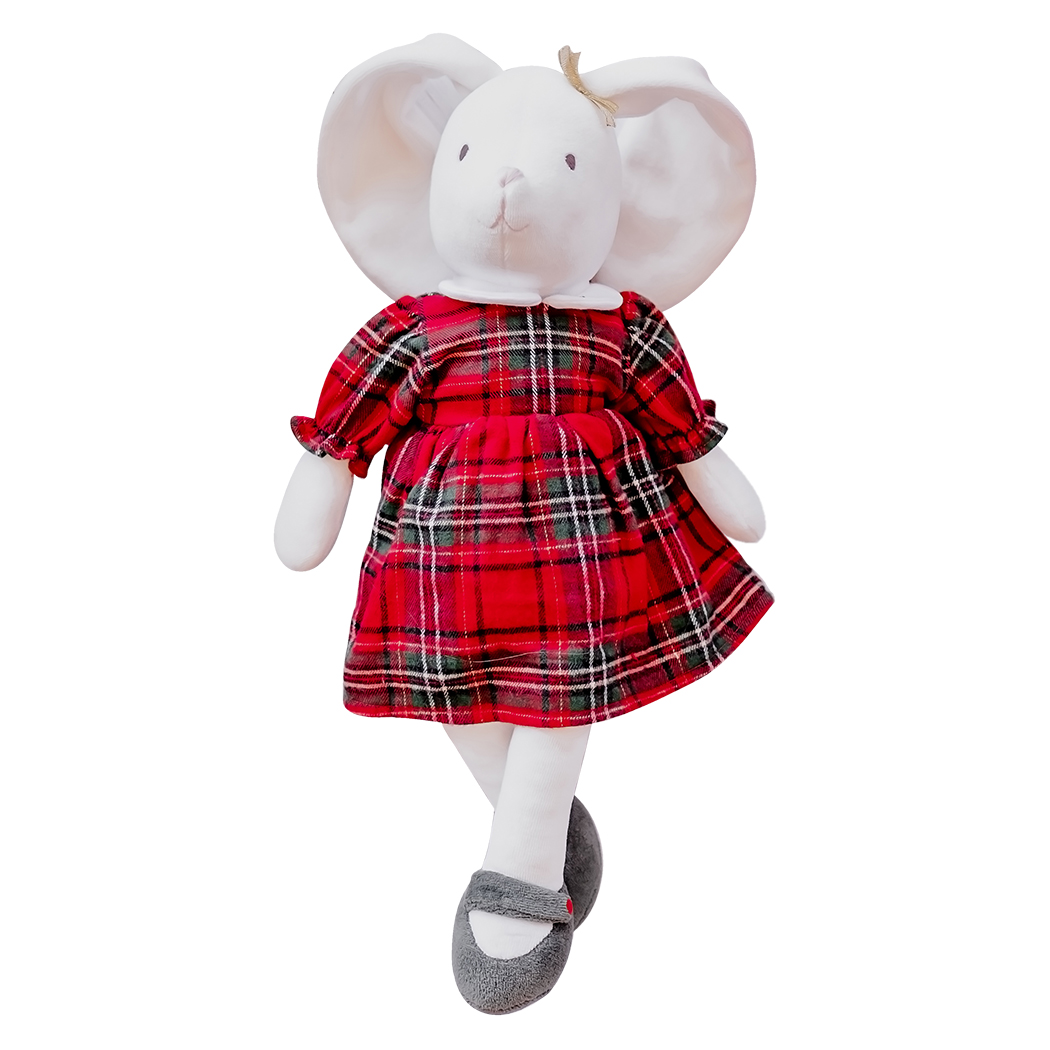 Picture of Havah the Bunny in Gingham Outfit