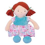 Picture of Lil'l katy - Dk. Brown Hair Pink & Blue Dress