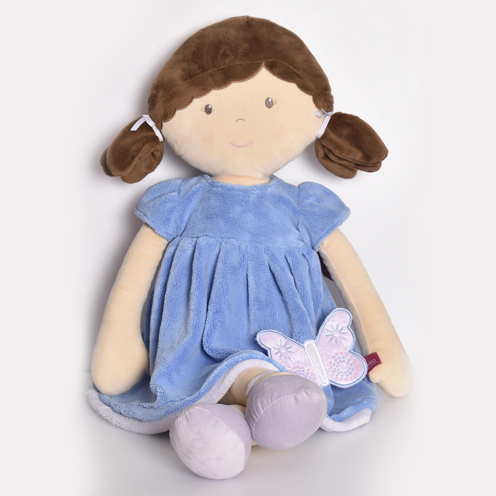 Picture of Pari DISPLAY SIZE Brown Hair w/Blue & Purple Dress