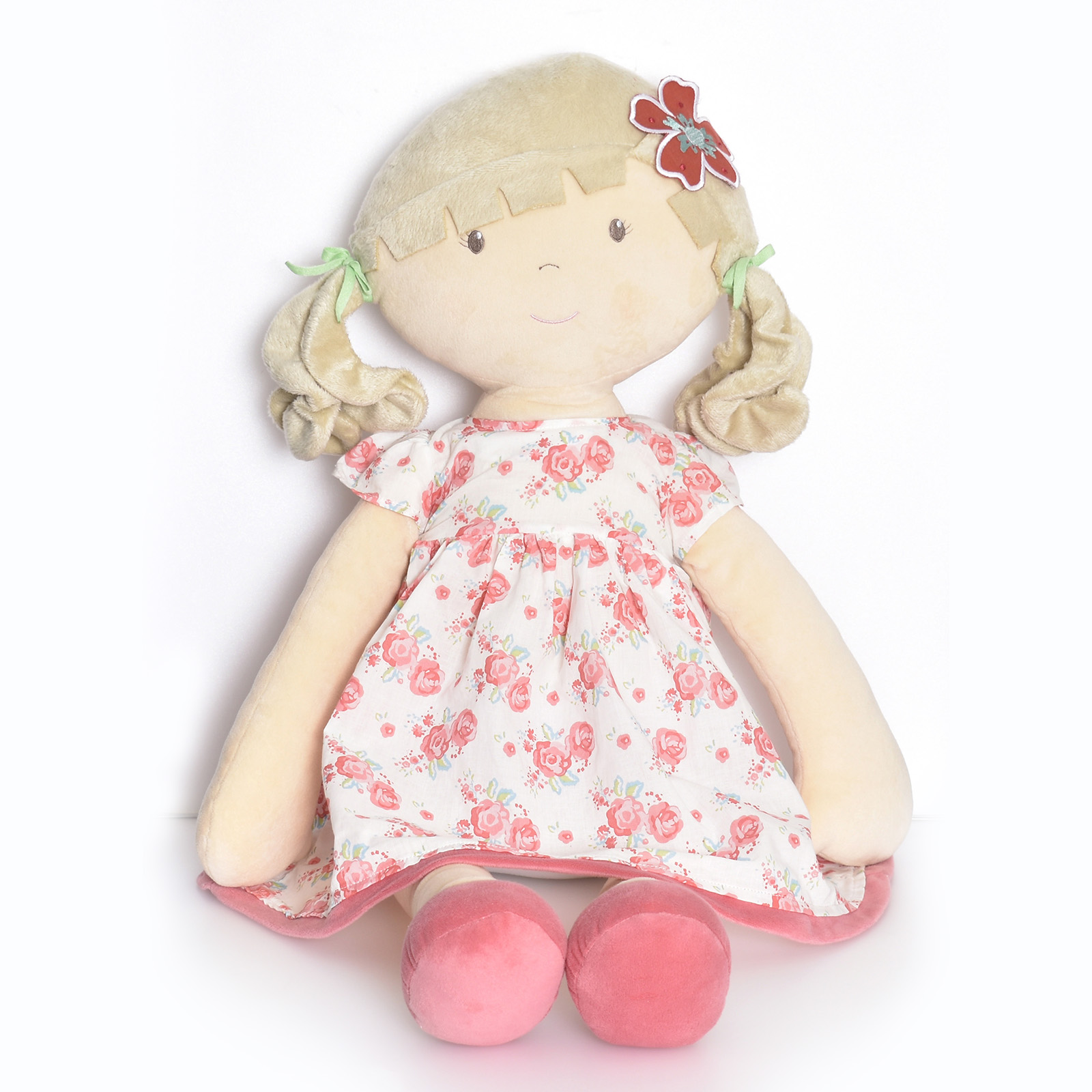 Picture of Scarlet DISPLAY Beige Hair in Pink Floral Dress