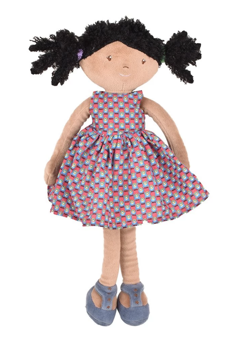 Picture of Leota - Black Hair with Purple Dress
