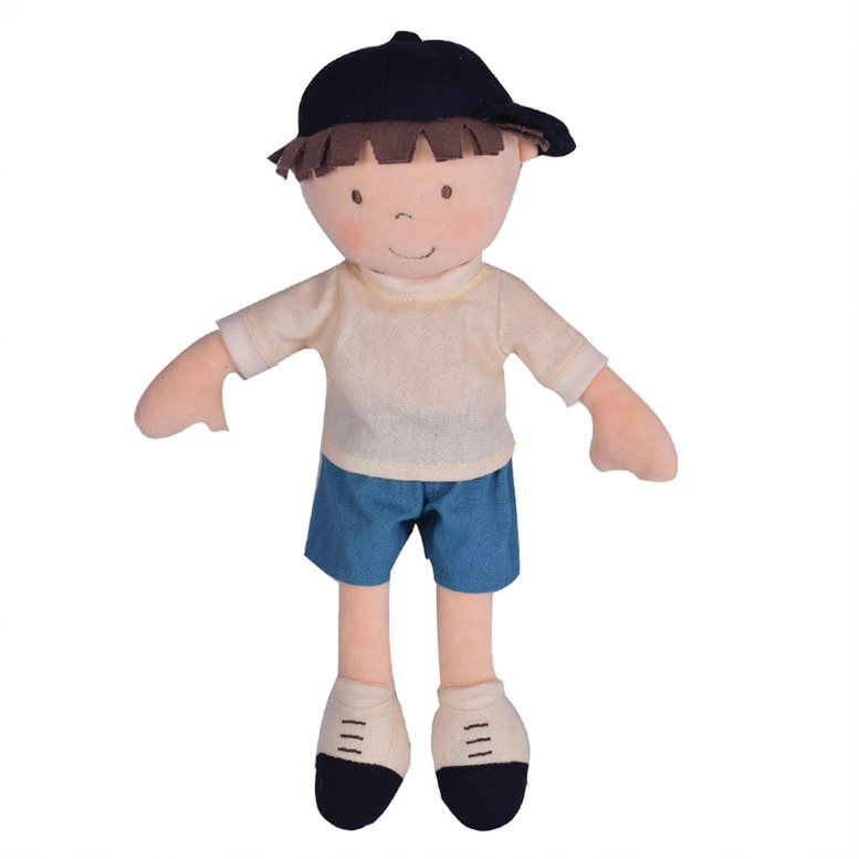 Picture of Jasper- boy doll in Blue Dungaree