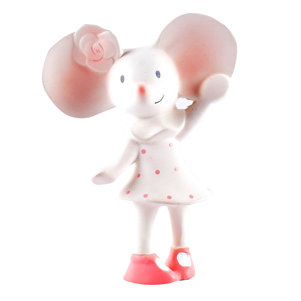 Picture of Meiya the Mouse all Rubber Squeaker Toy