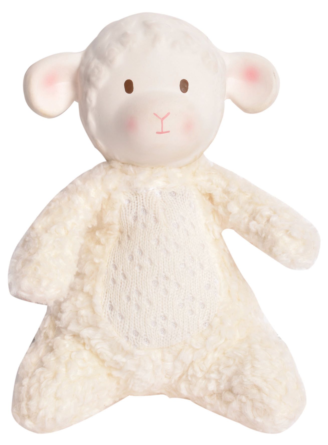 Picture of Bahbah the Lamb Soft Toy w/Rubber Head