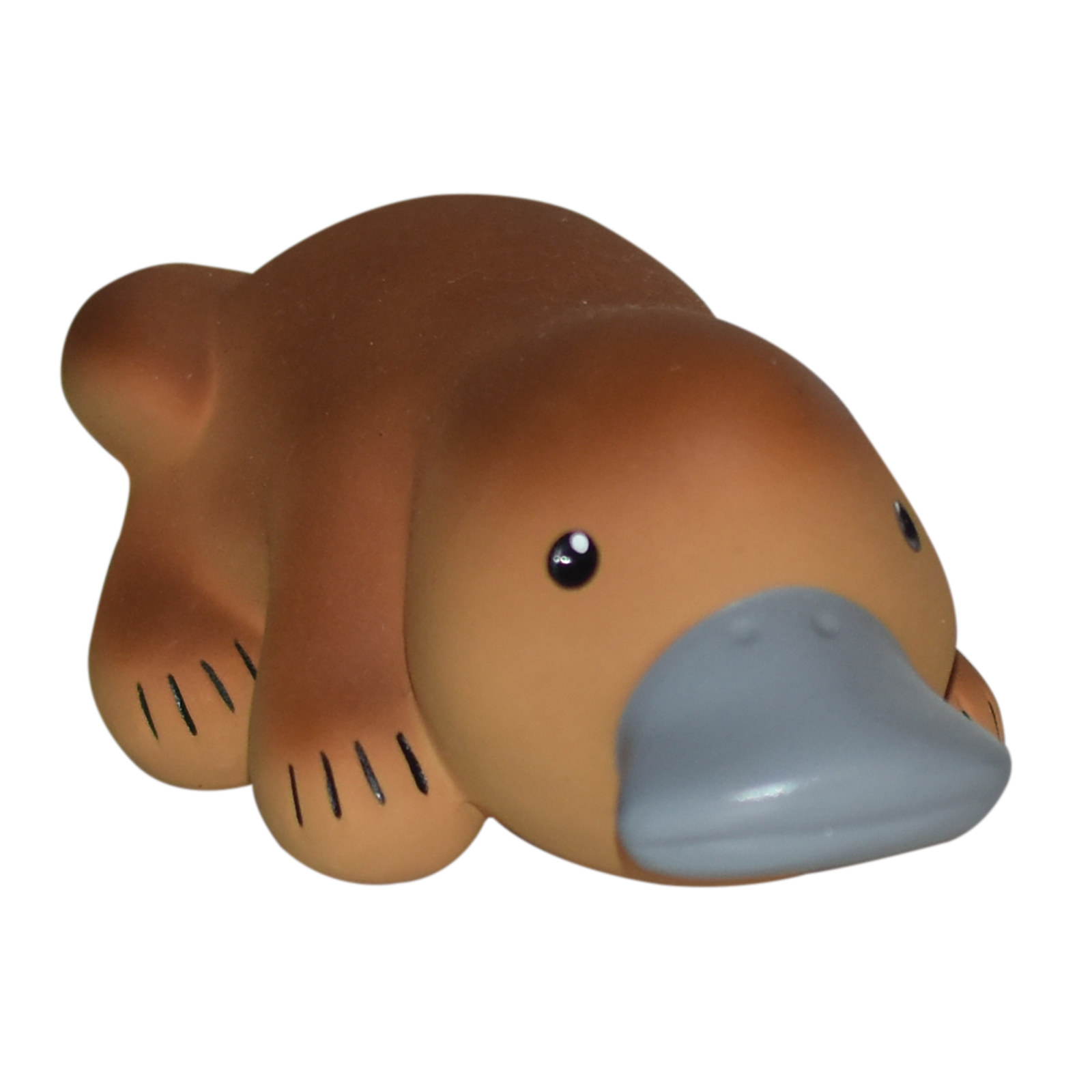 Picture of Platypus Nat. Rubber Teether, Rattle & Bath Toy