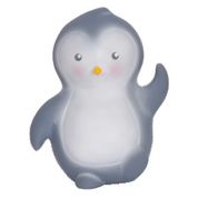 Picture of Penguin-Nat. Rubber Teether, Rattle & Bath Toy