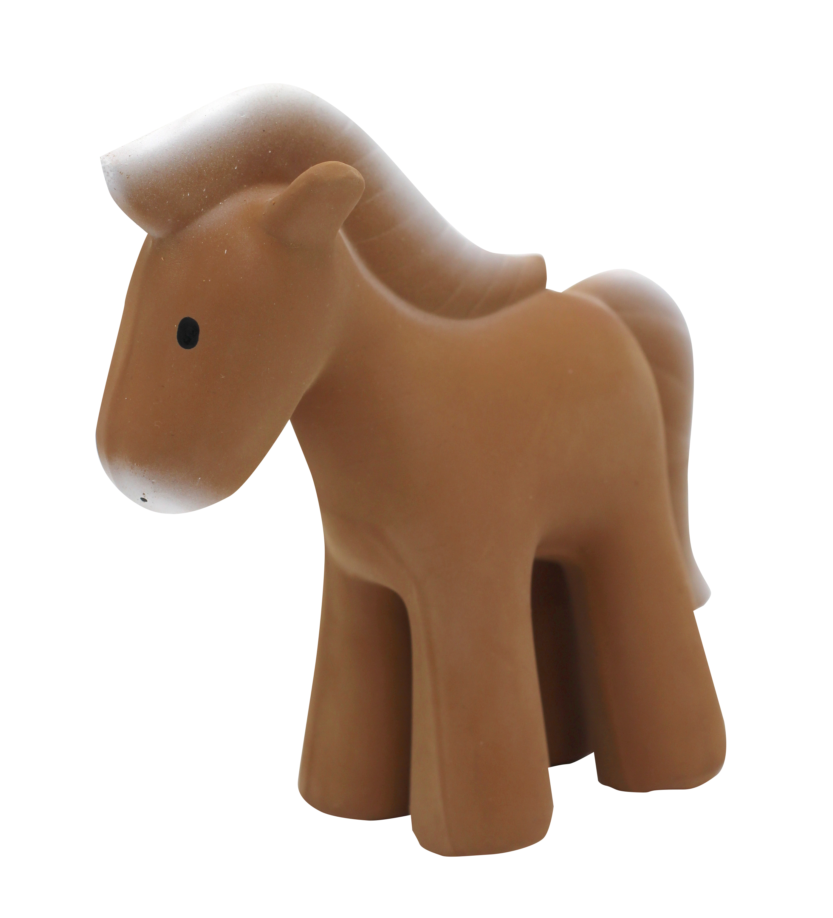 Picture of Horse - Nat. Organic Rubber Rattle, Teether & Bath