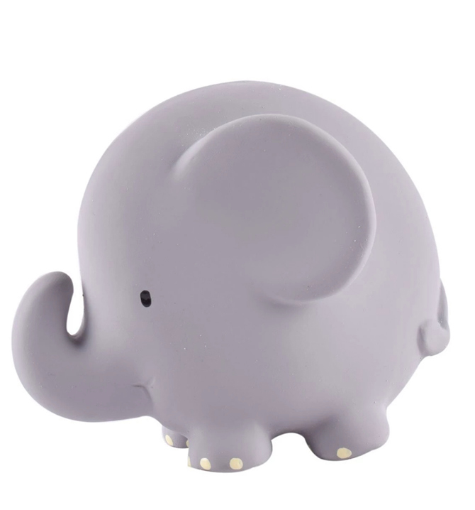 Picture of Elephant  - Natural Rubber Rattle, Teether & Bath