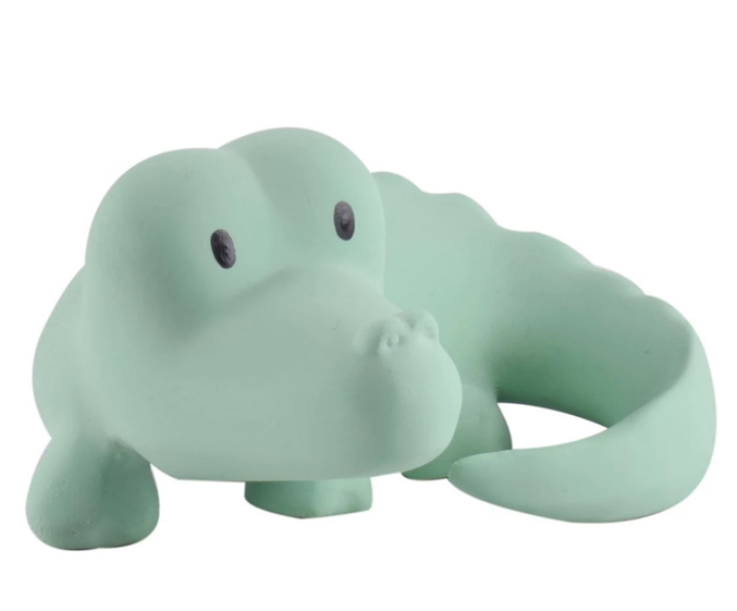 Picture of Crocodile - Natural Organic Rubber Rattle
