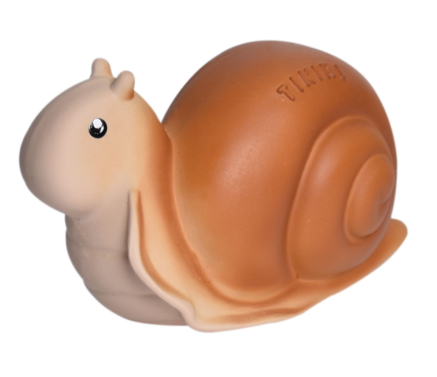 Picture of Snail Nat. Rubber Teether, Rattle & Bath Toy