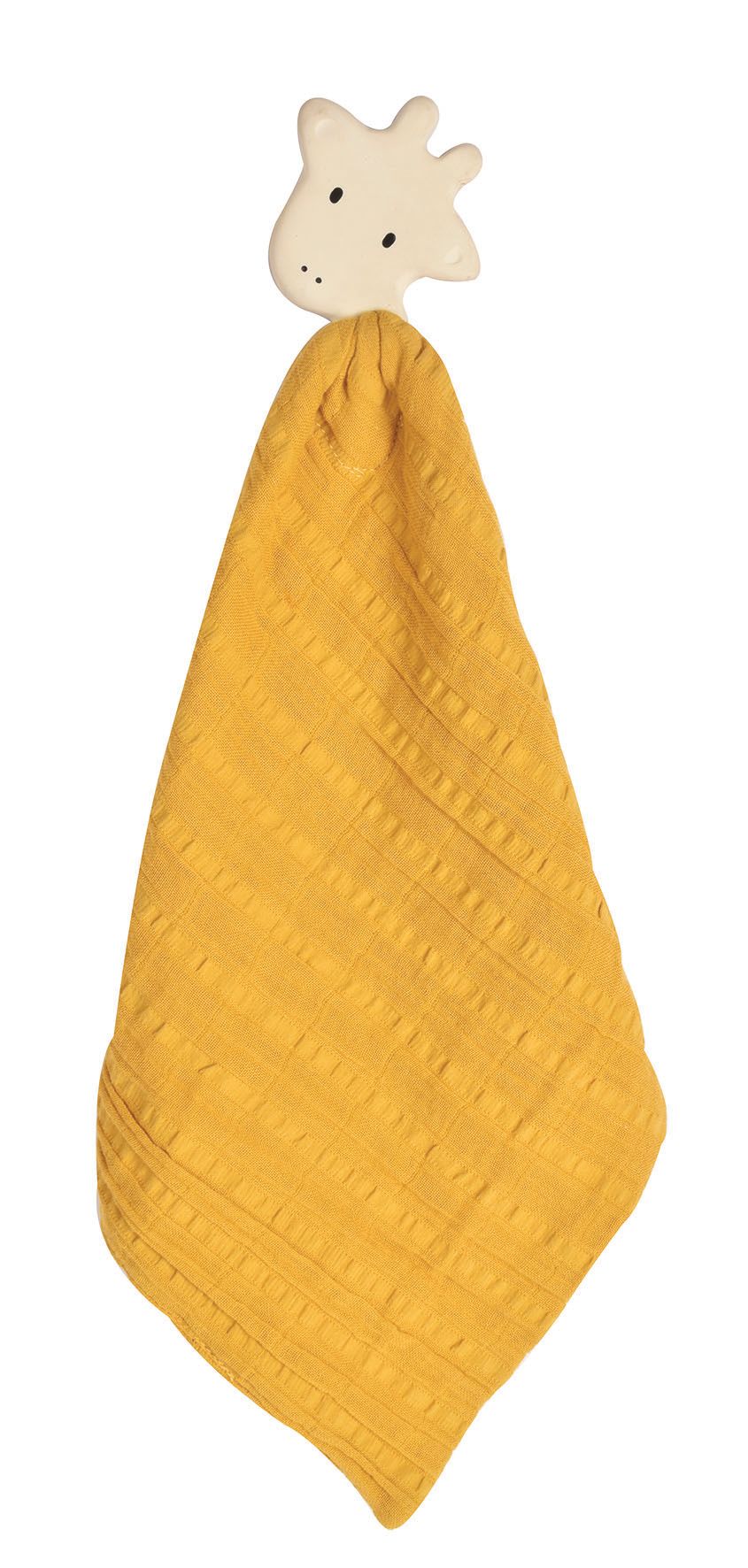Picture of Giraffe Comforter - In Mustard Yellow