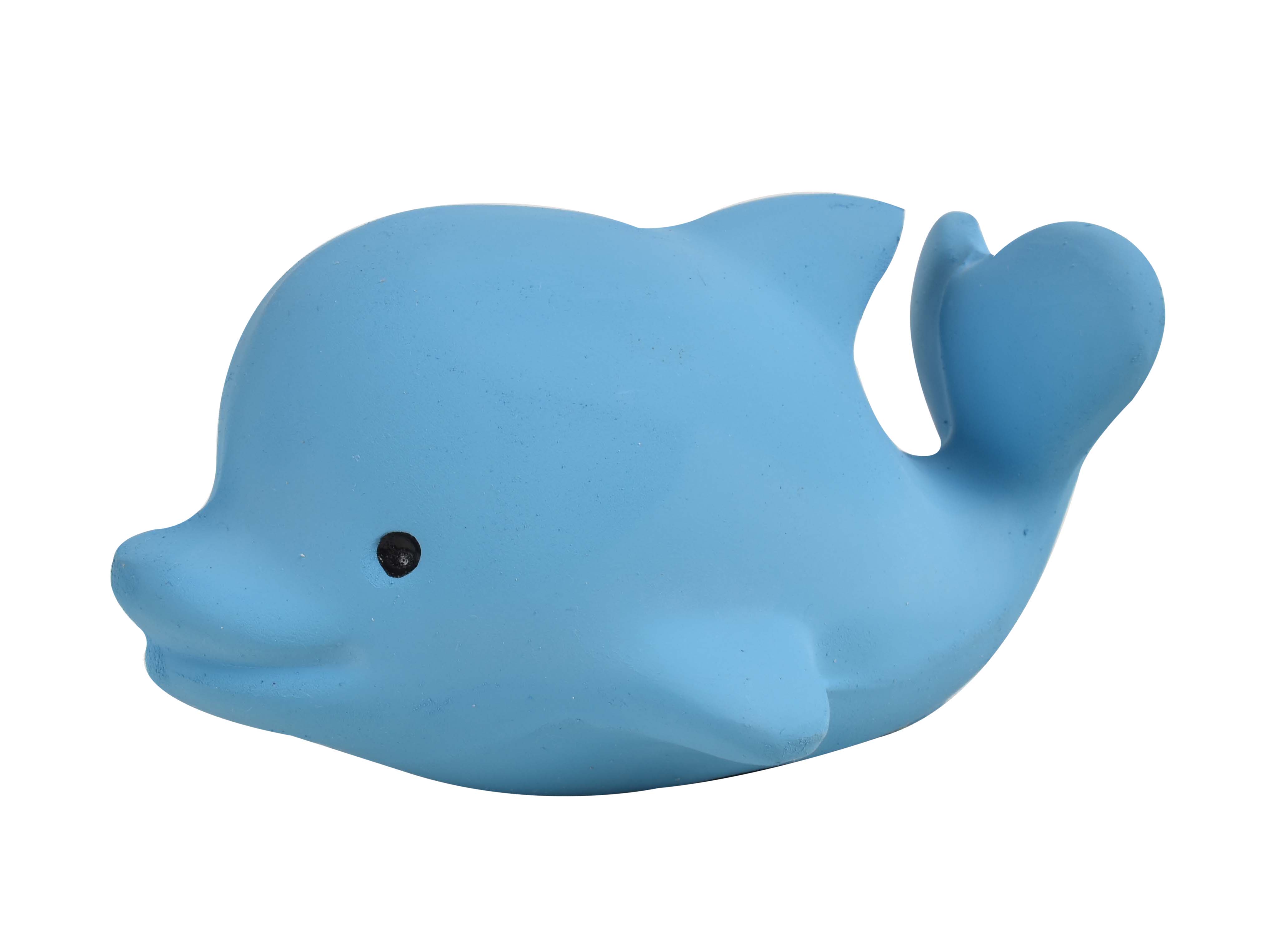 Picture of Dolphin - Natural Rubber rattle, bath toy & teethe
