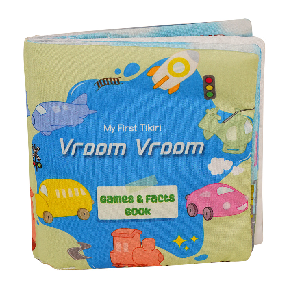 Picture of Vroom Vroom Games and Facts Book