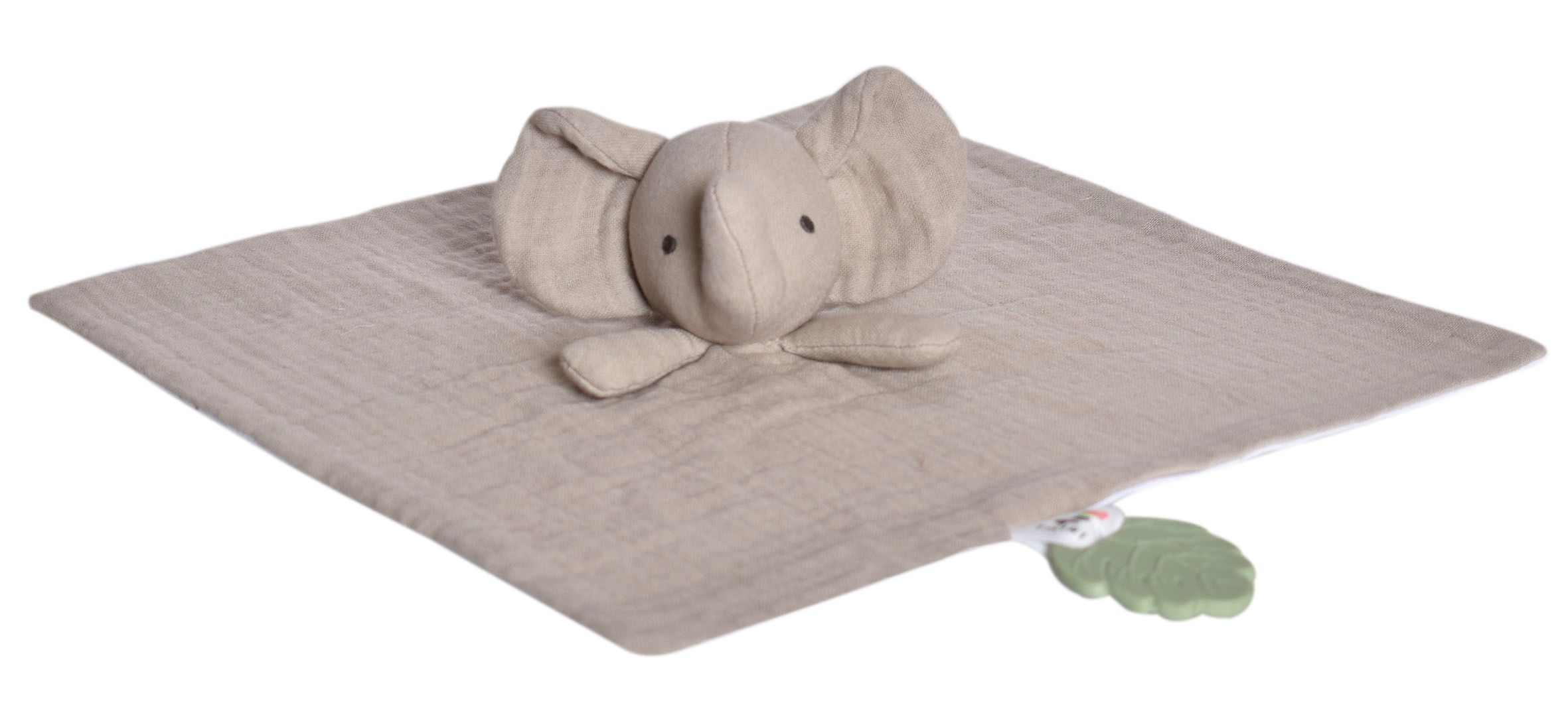 Picture of Elephant Comforter with Rubber Teether