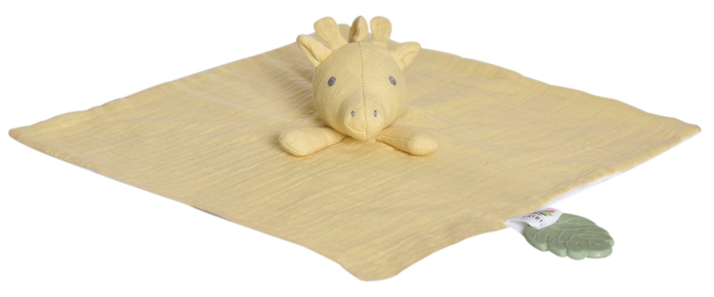Picture of Giraffe Comforter with Natural Rubber Teether