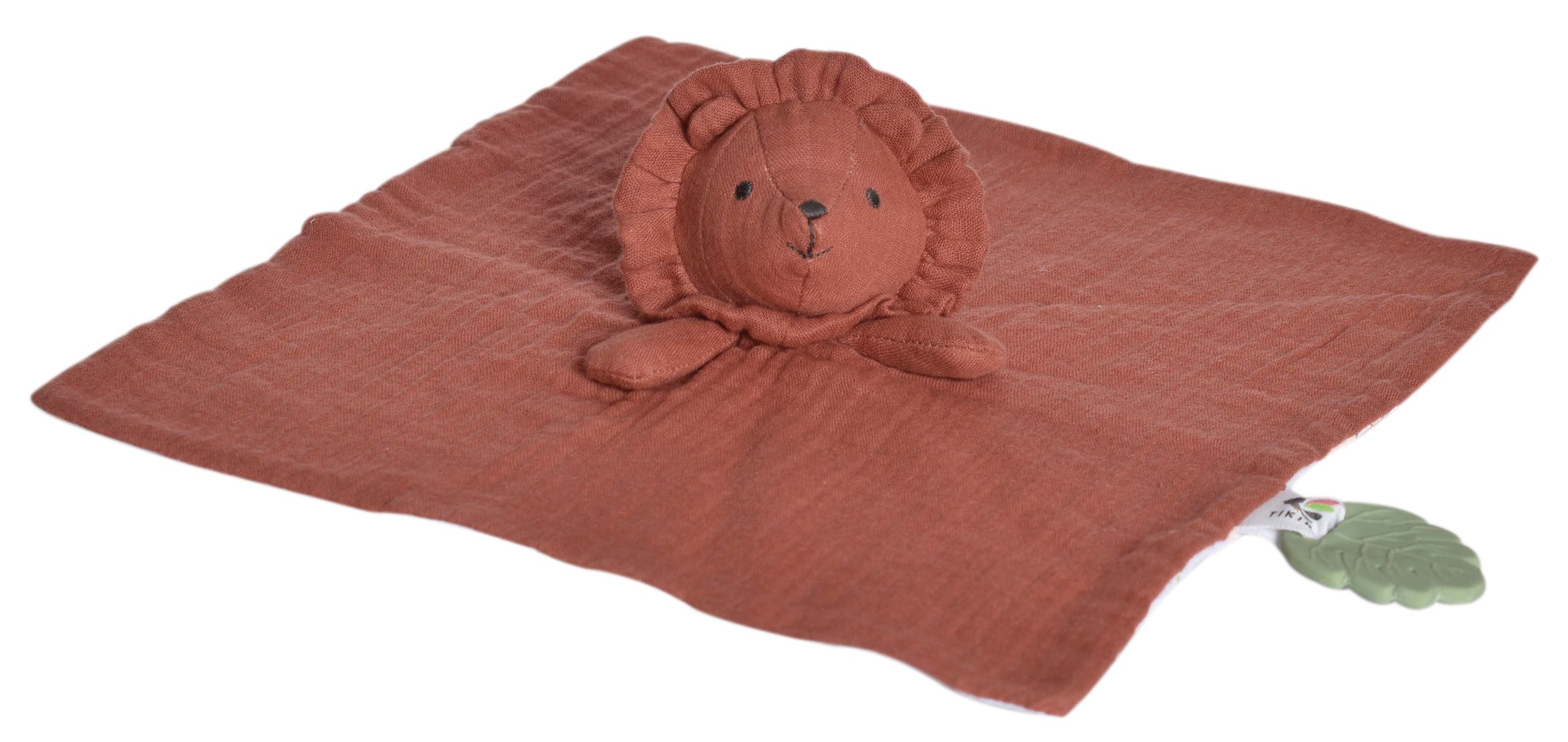 Picture of Lion Comforter with Natural Rubber Teether