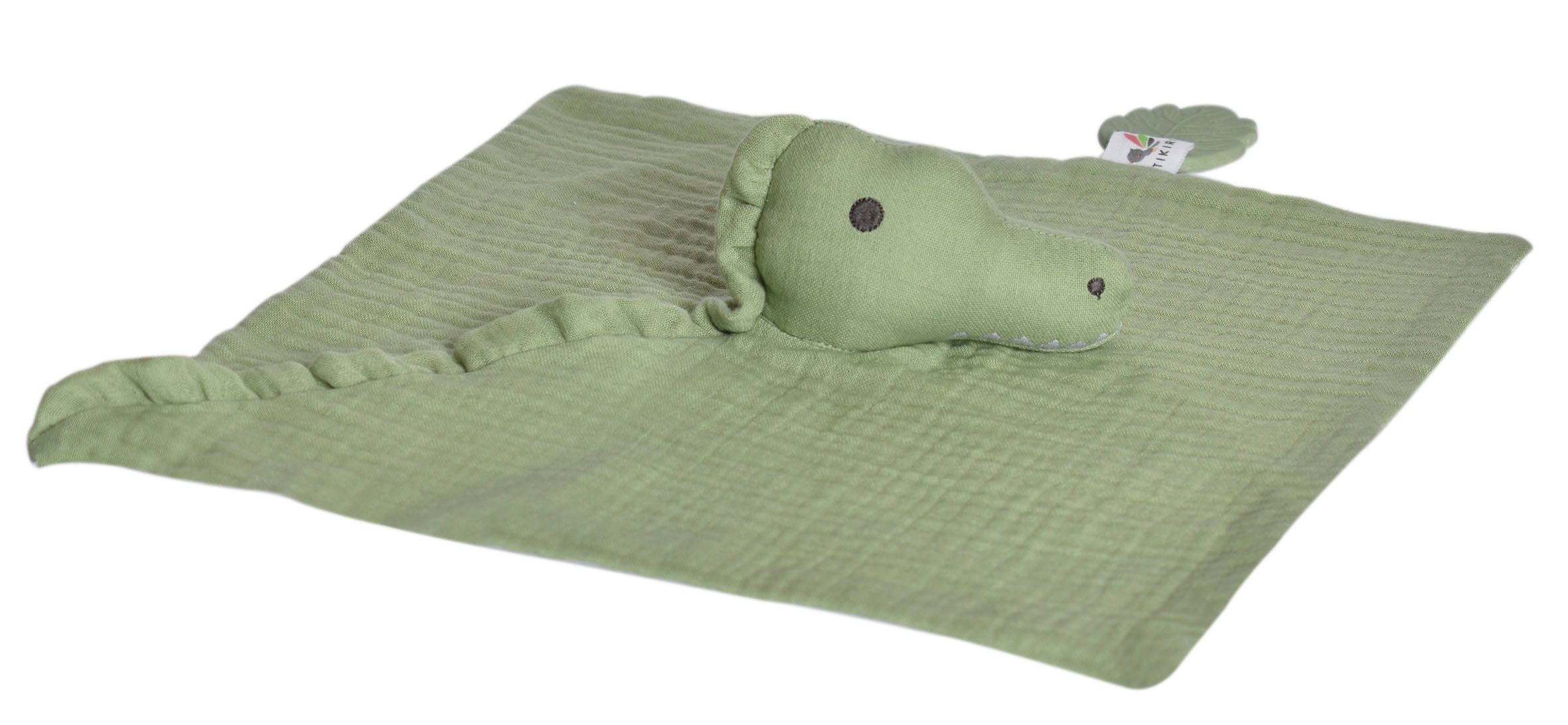 Picture of Crocodile Comforter with Rubber Teether