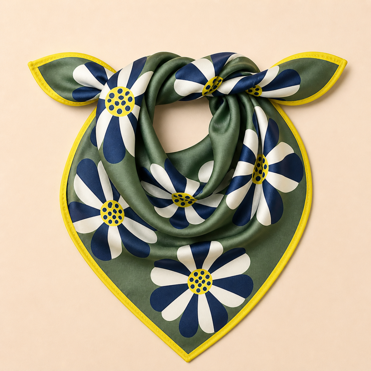 Picture of Silk Scarf: Mod Daisy