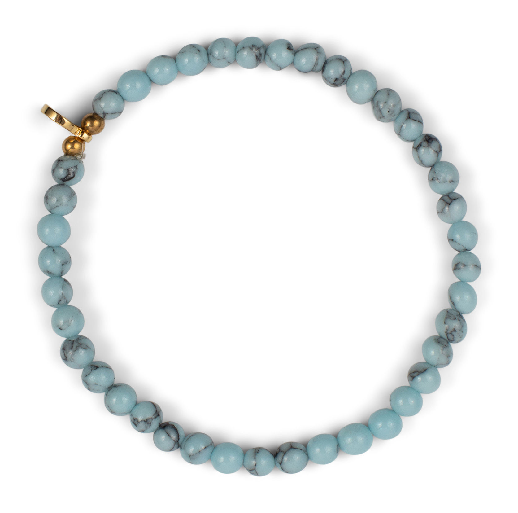 Picture of EG Solid Stacker: Light Blue Howlite