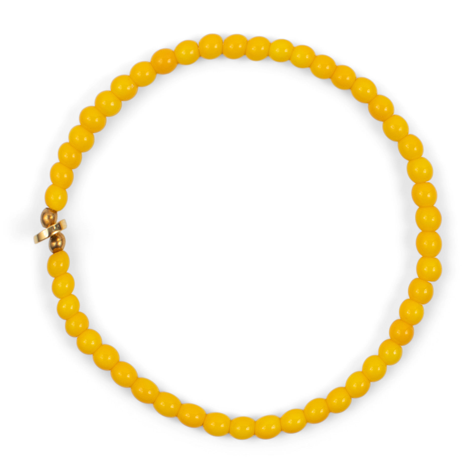 Picture of EG Solid Stacker: Yellow Glass