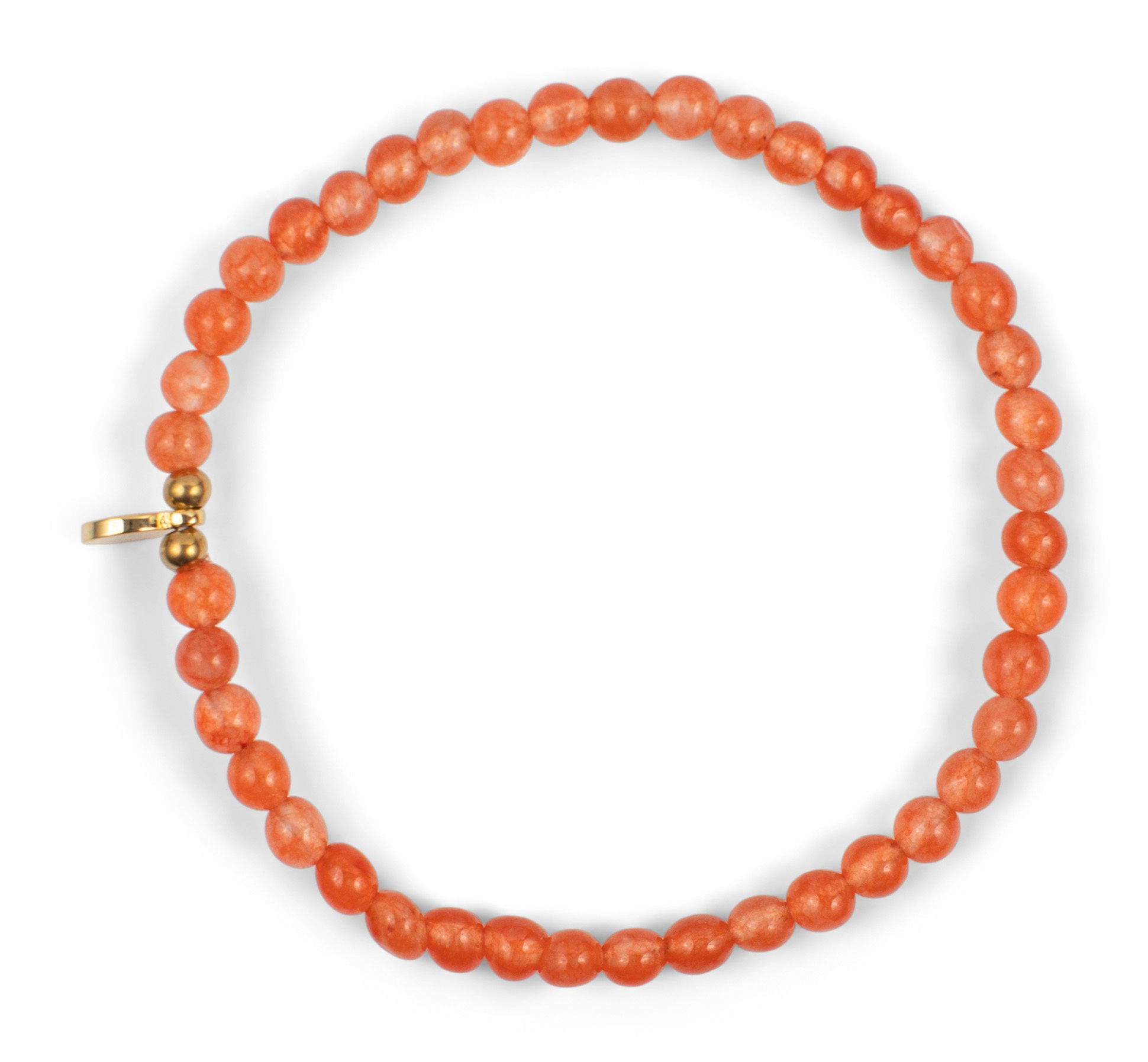 Picture of EG Solid Stacker: Orange Quartz