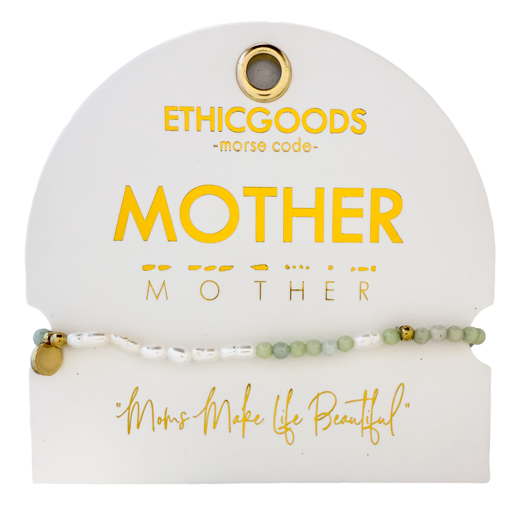 Picture of MC Pearl & Stone Bracelet | MOTHER 3mm