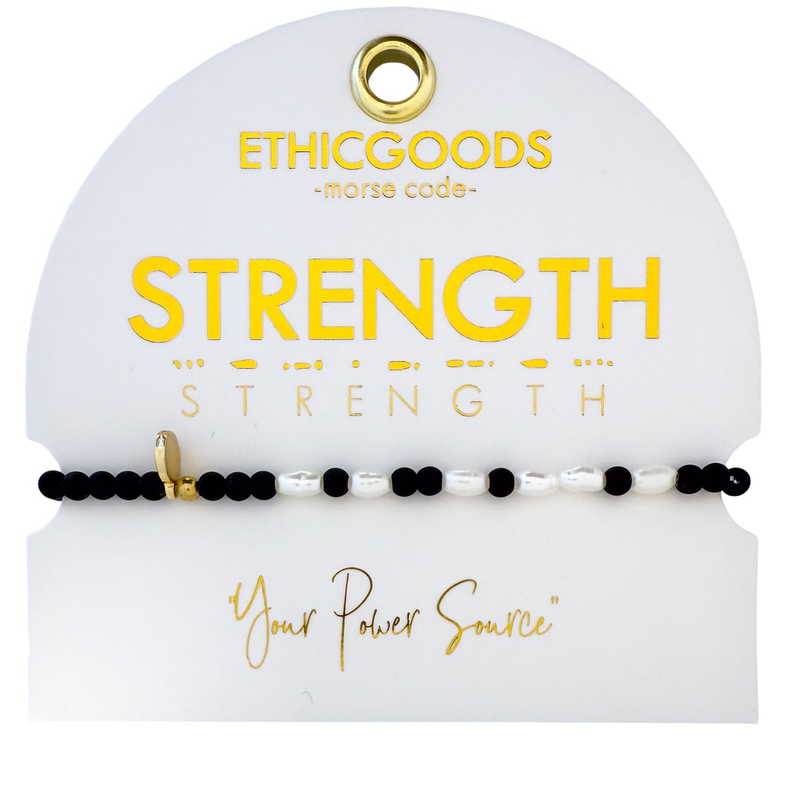 Picture of MC Pearl & Stone Bracelet | STRENGTH 3mm