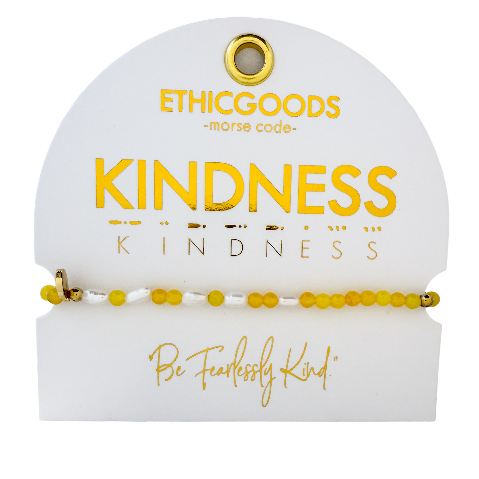 Picture of MC Pearl & Stone Bracelet | KINDNESS 3mm