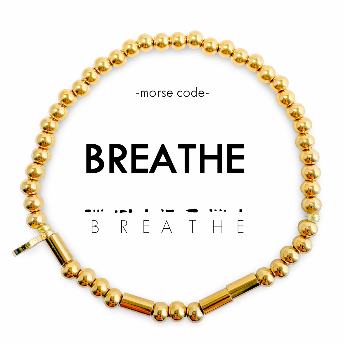 Picture of MC Gold PVD Bracelet | BREATHE
