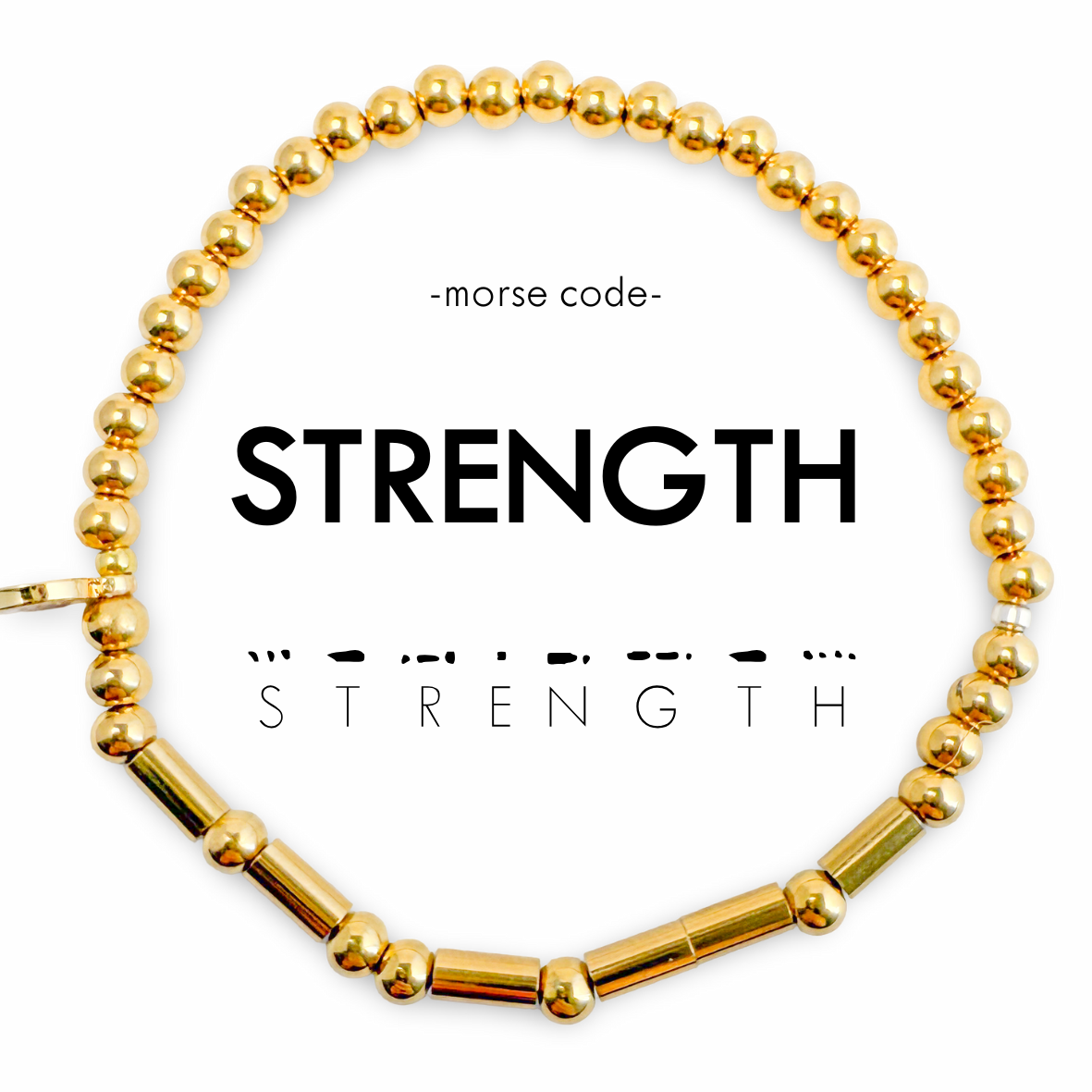 Picture of MC Gold PVD Bracelet |STRENGTH