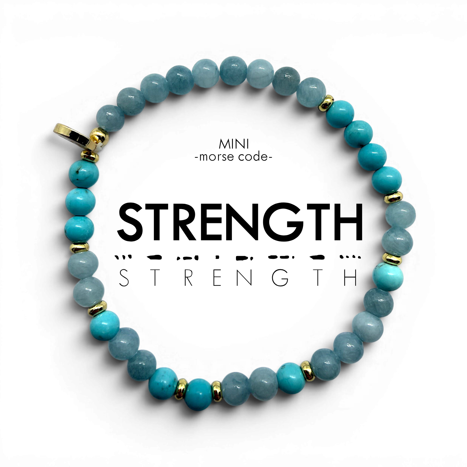 Picture of MINI: STRENGTH | Blue Sponge and Turquoise