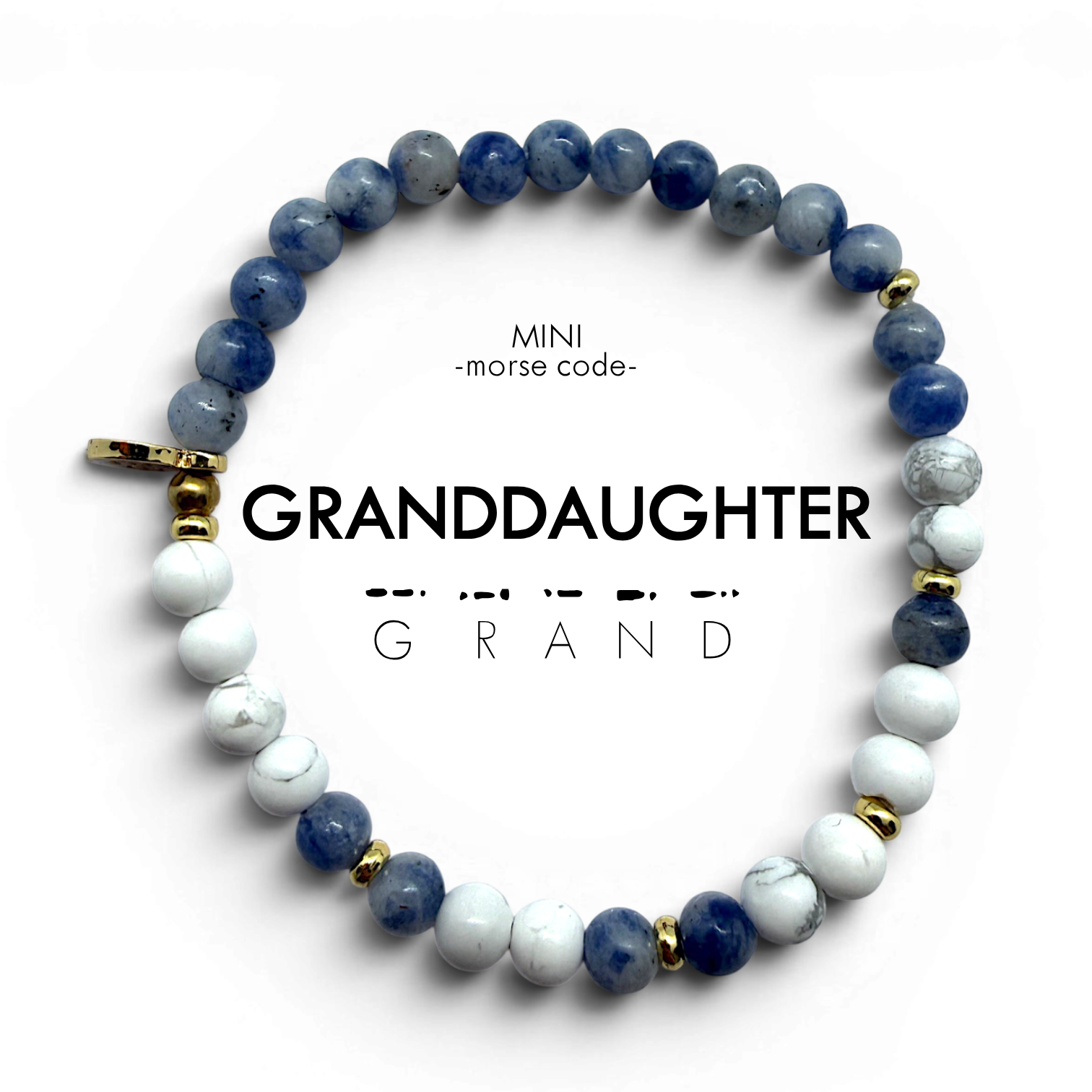 Picture of MINI: GRANDDAUGHTER | Howlite & Lapis
