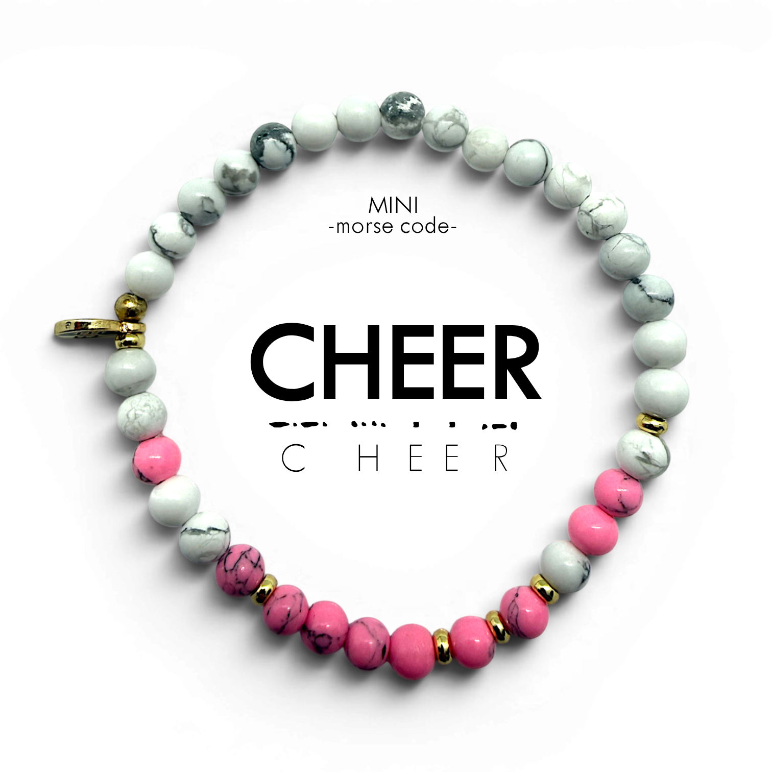 Picture of MINI: CHEER | Pink & Howlite