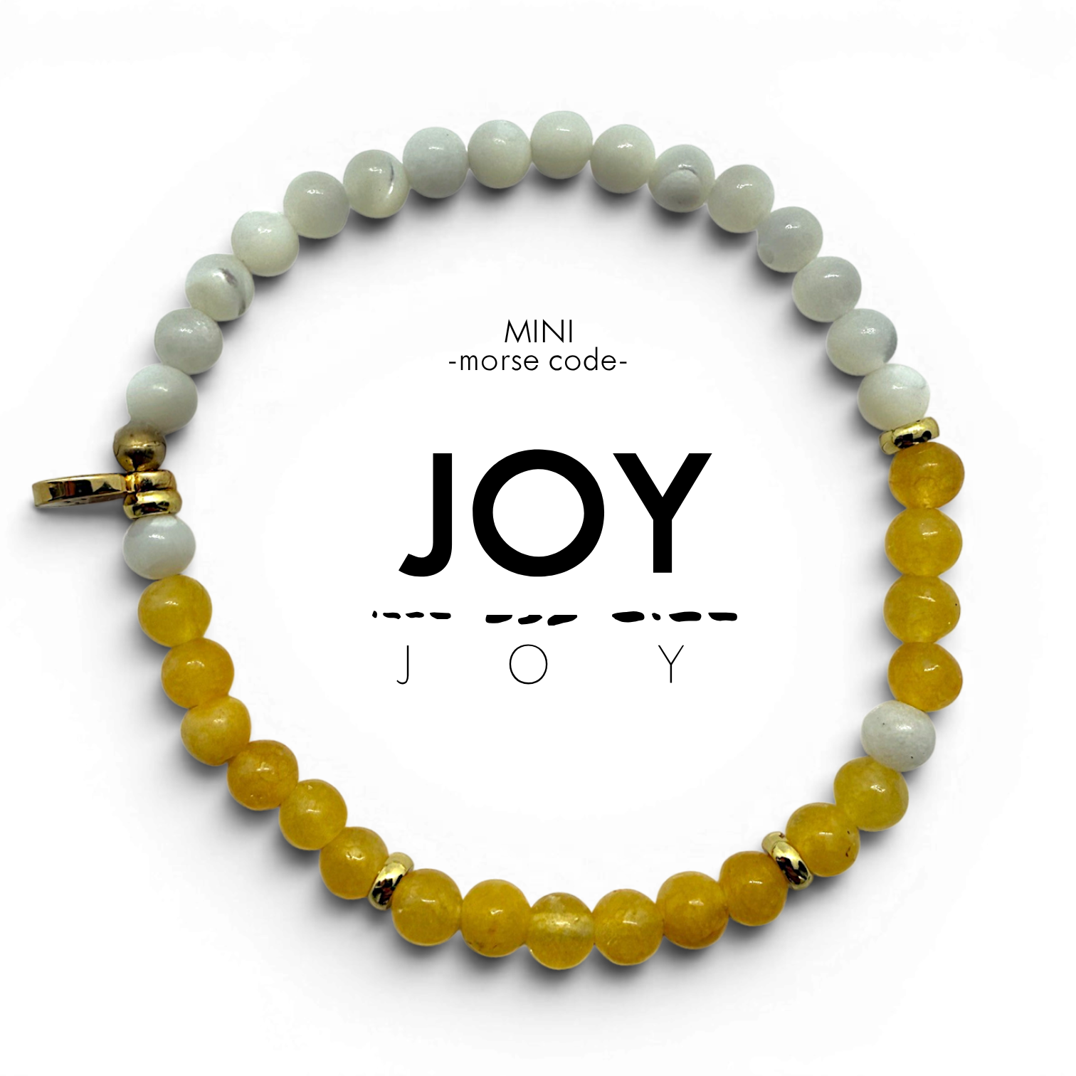 Picture of Mini Morse Code Bracelet | JOY