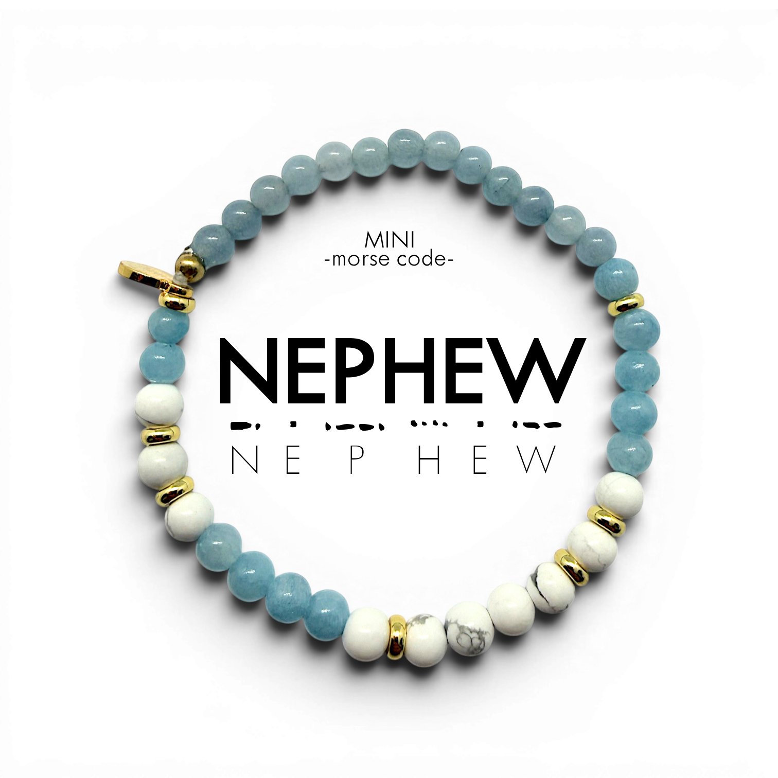 Picture of Mini Morse Code Bracelet | NEPHEW
