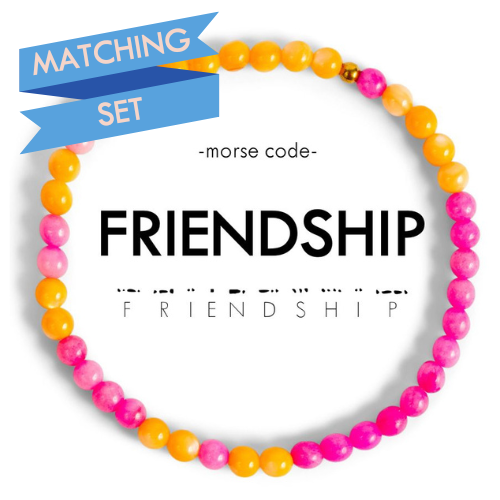 Picture of MC Matching Set I FRIENDSHIP Hot Pink
