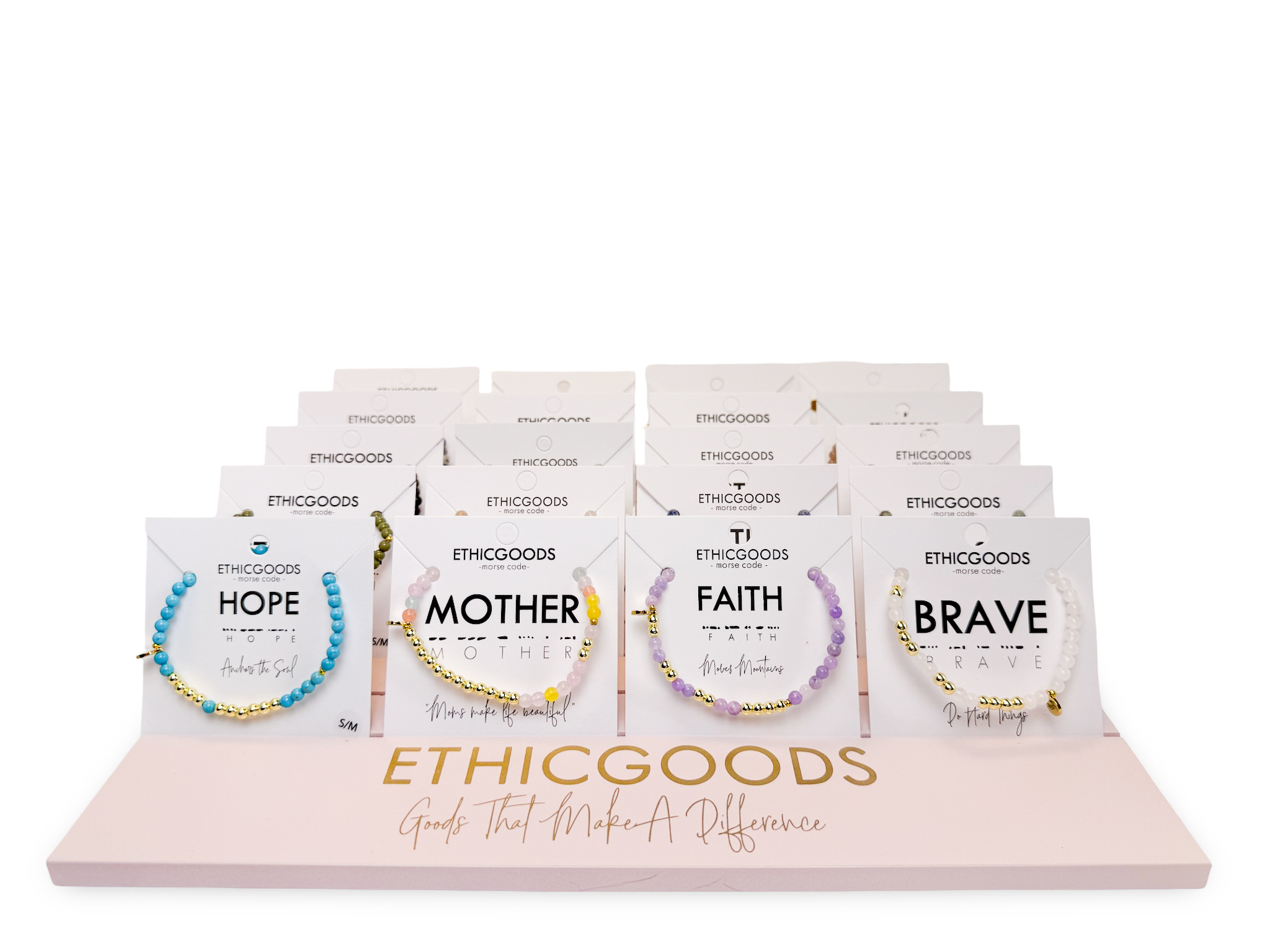 Picture of MORSE CODE GOLD & SILVER SET