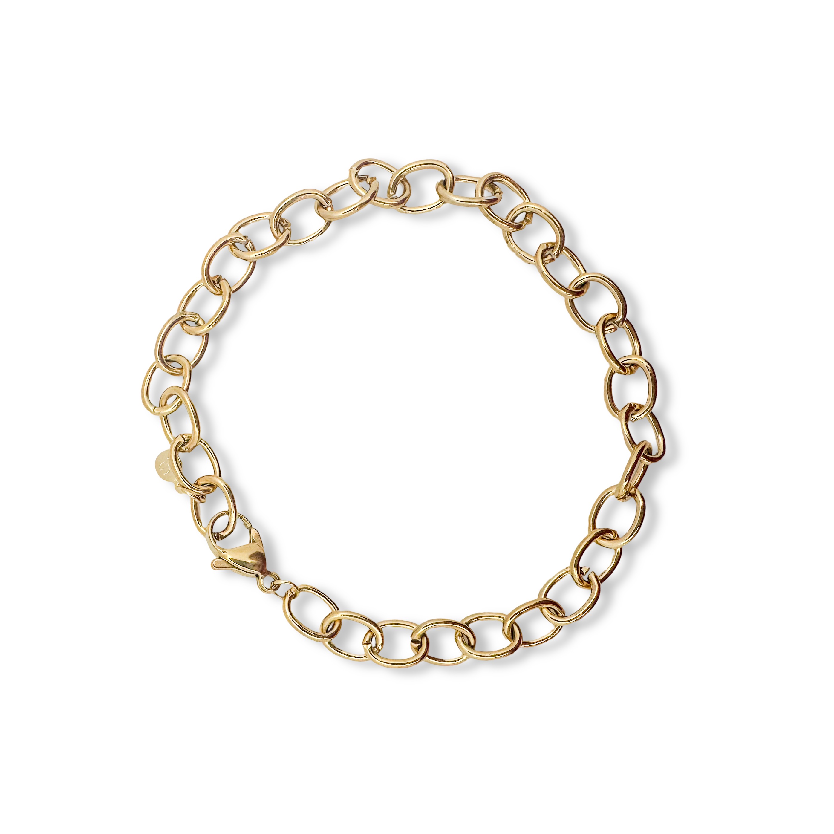 Picture of EG Bracelet: Bold Cable Chain | GOLD PLATED
