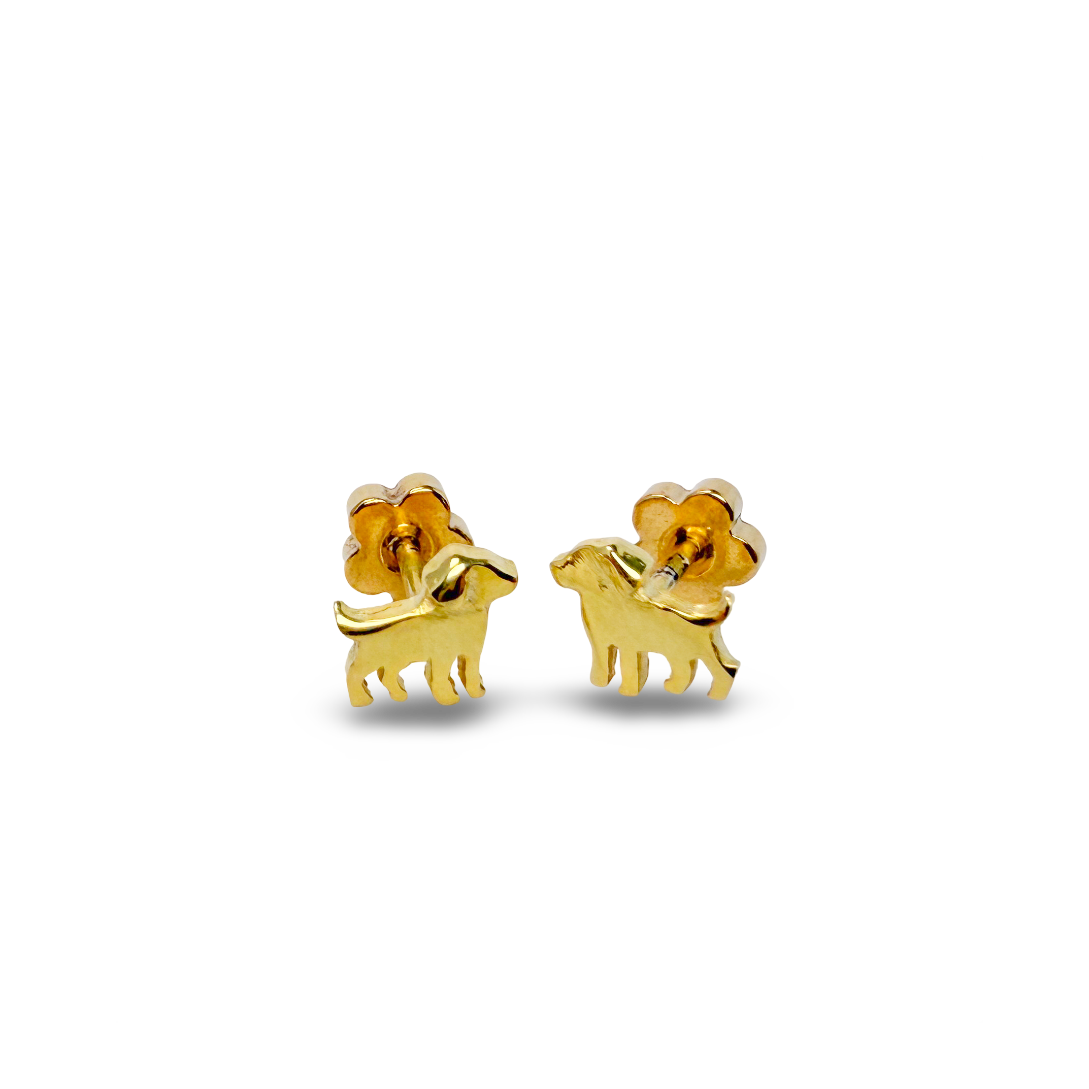 Picture of Dog Tiny Stud Earrings