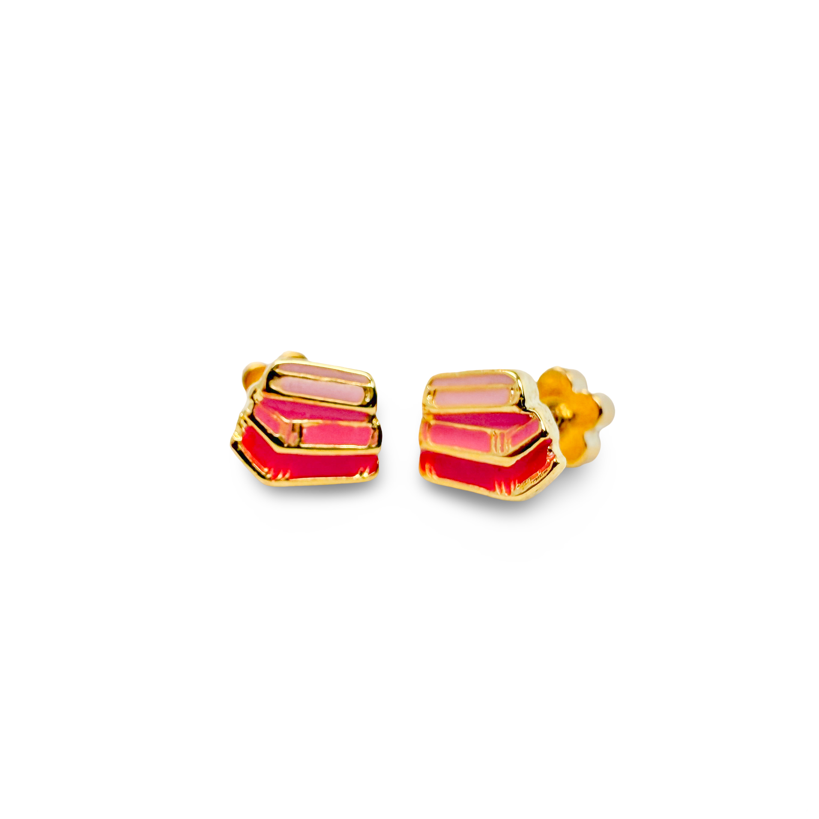 Picture of Books Tiny Stud Earrings