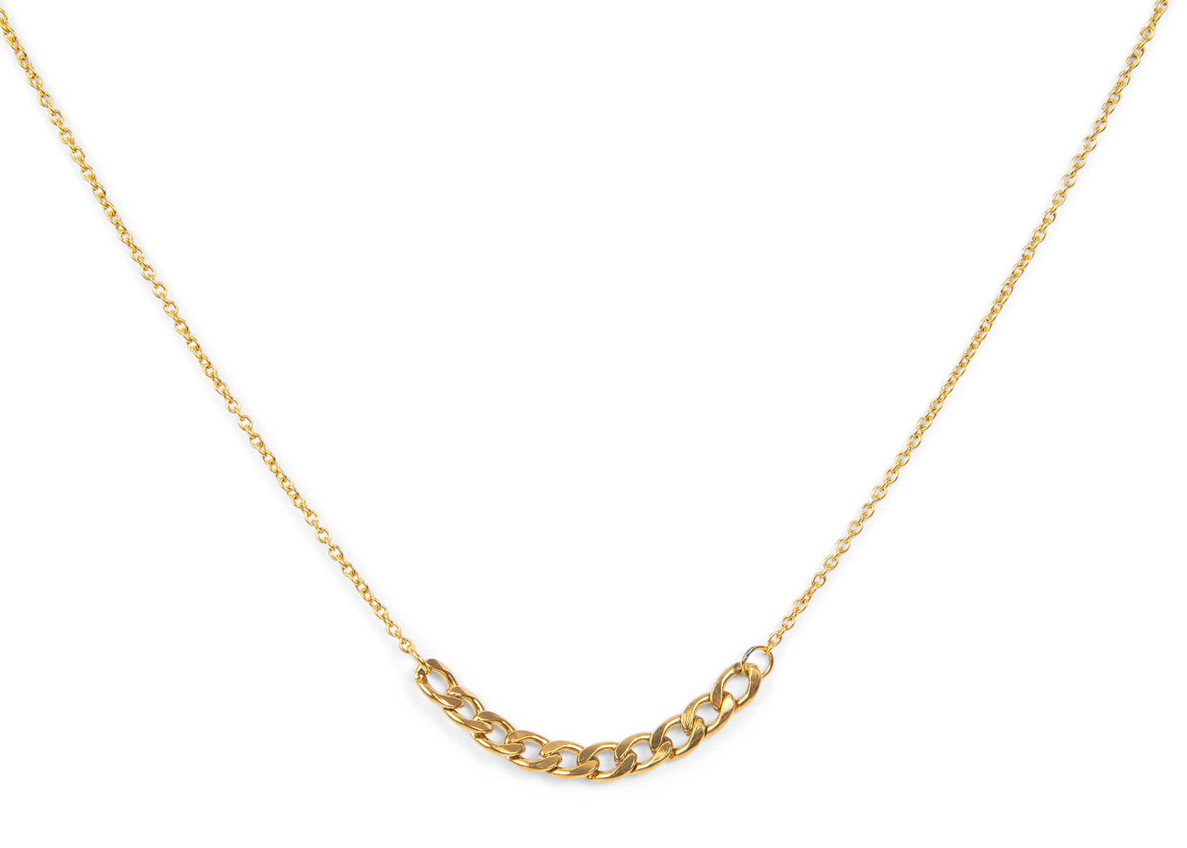 Picture of EG Necklace: Combo Chain | GOLD PLATED