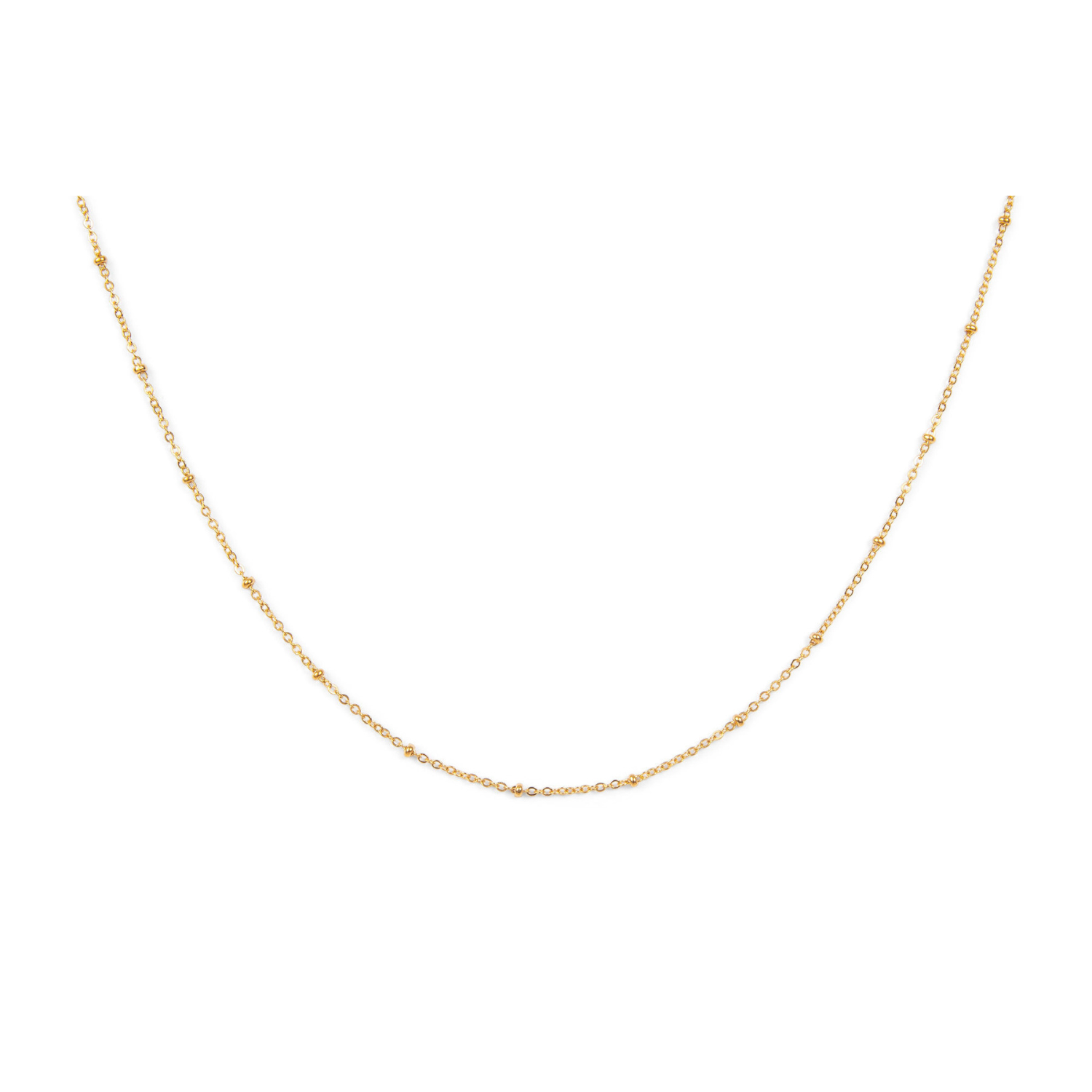 Picture of EG Necklace: Satellite Chain | GOLD PLATED