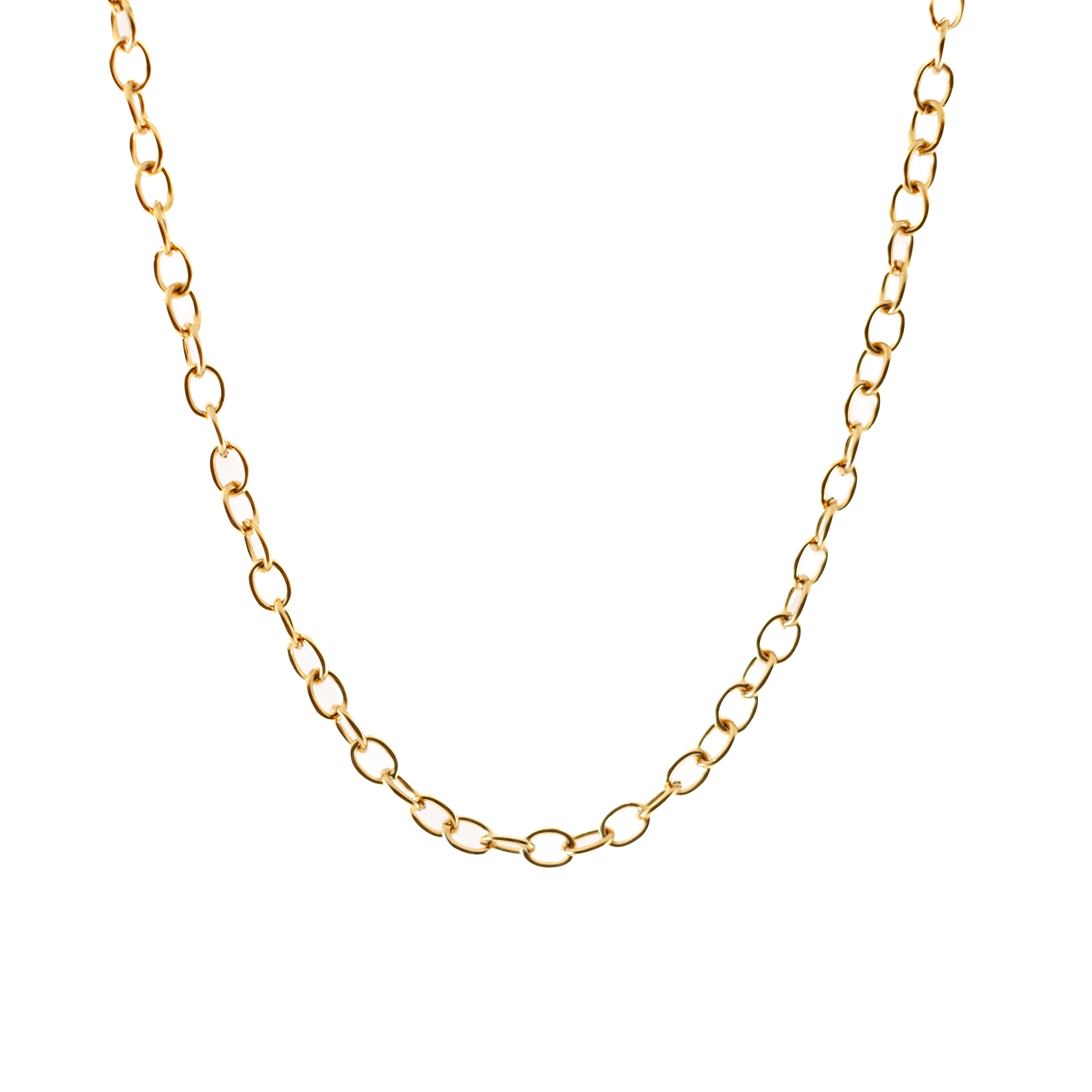 Picture of EG Necklace: Bold Cable Chain | GOLD PLATED