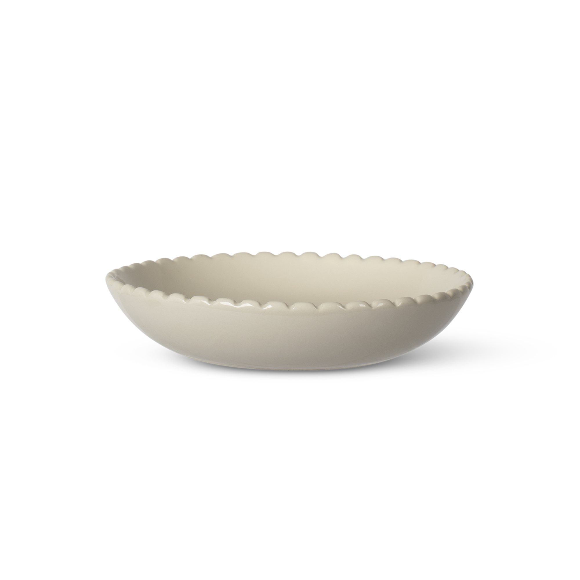 Picture of SCLPD EDG IVORY SCLP BWL CAT SAUCER