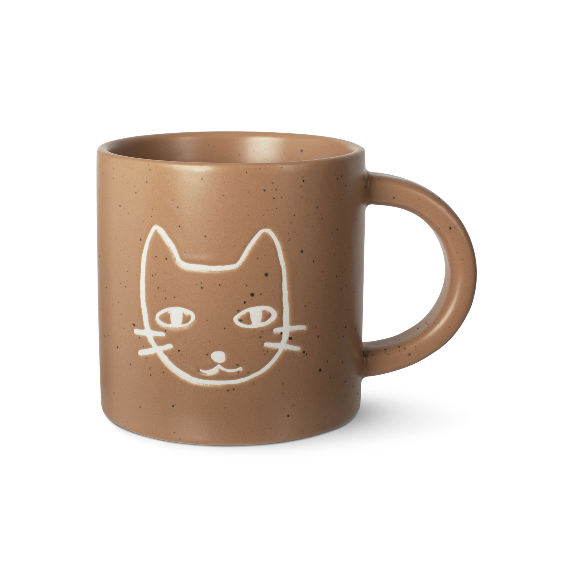 Picture of ABST CAT LTCRL MODERN STONEWARE MUG