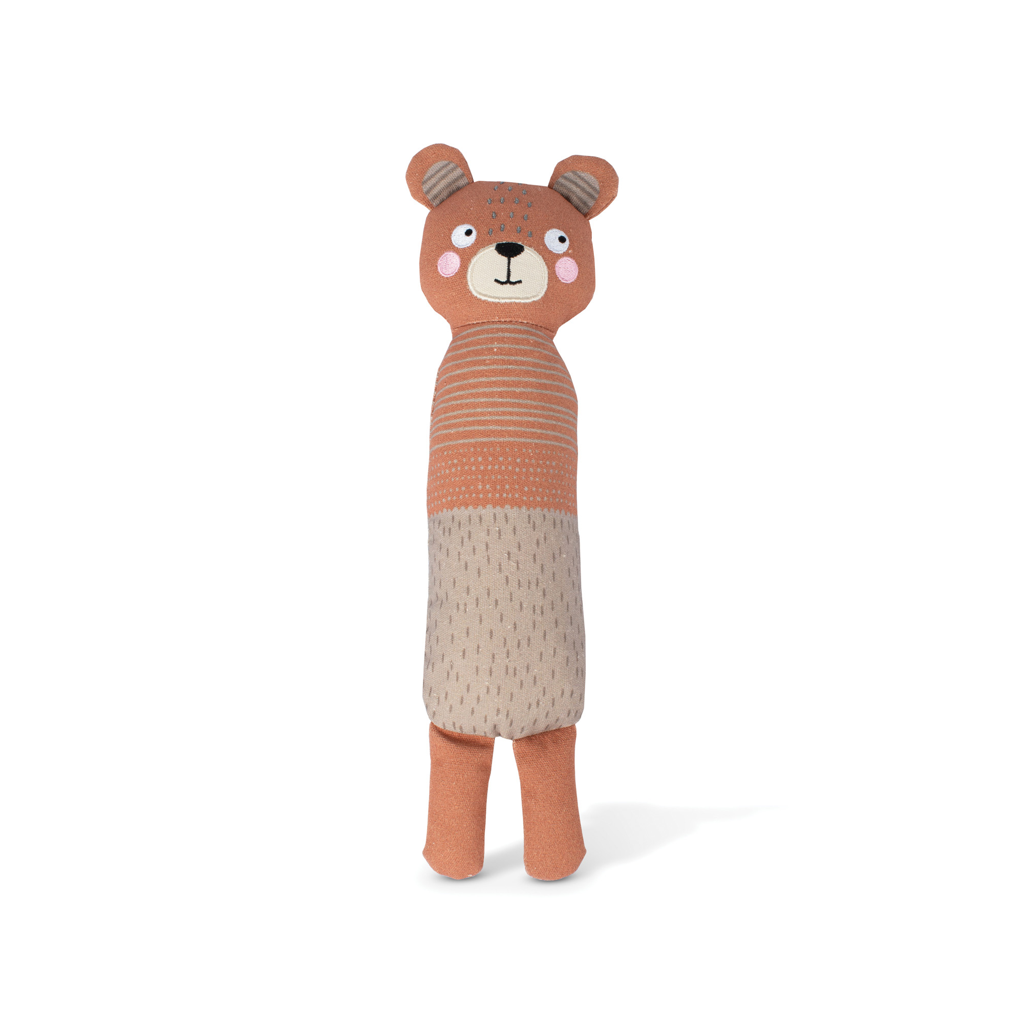 Picture of DOING THE BEAR MINM CANVAS DOG TOY