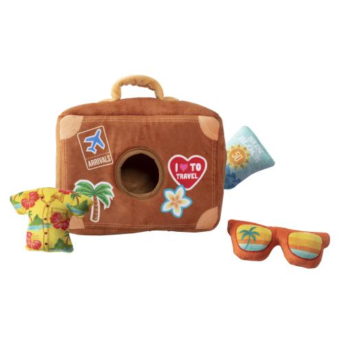 Picture of PACK YOUR BAGS HIDESEEK PLSH DOGTOY